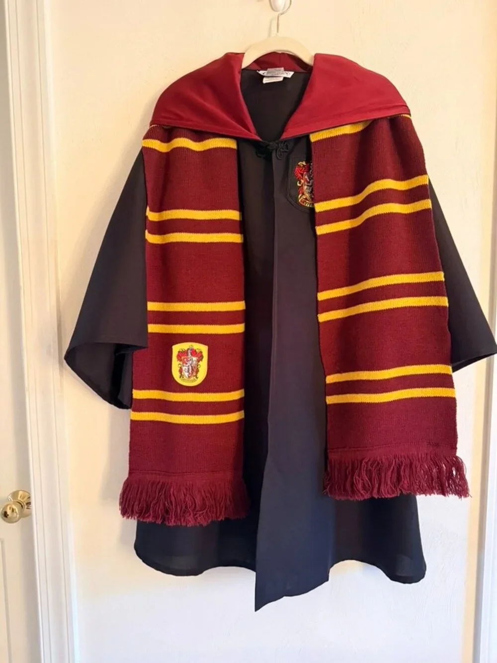 Harry Potter Hermione Gryffindor Girls 10 4 Piece Costume Charades